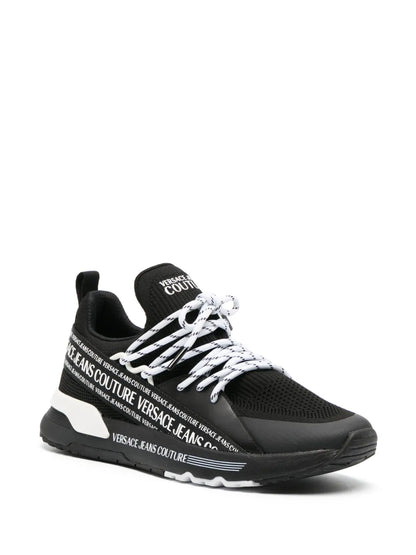 Versace Jeans Couture Logo-Print Low-Top Sneakers