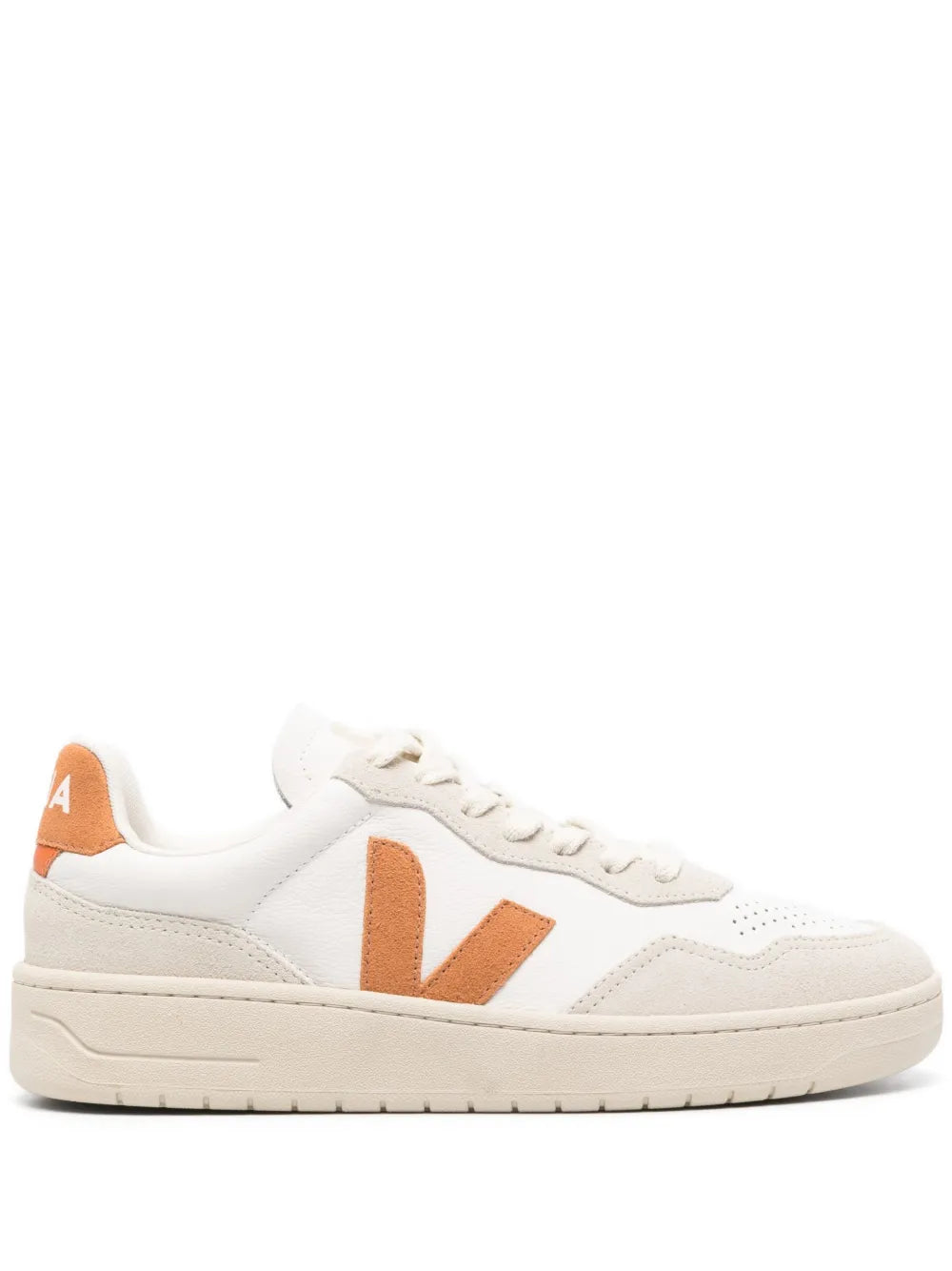Veja V-90 Leather Sneakers