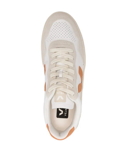 Veja V-90 Leather Sneakers