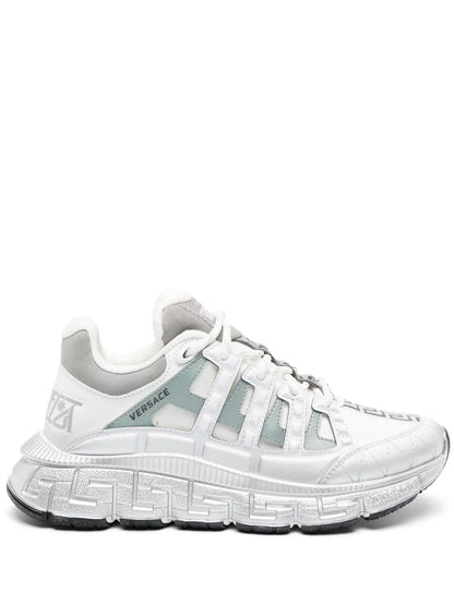 Versace Trigreca Leather Sneakers