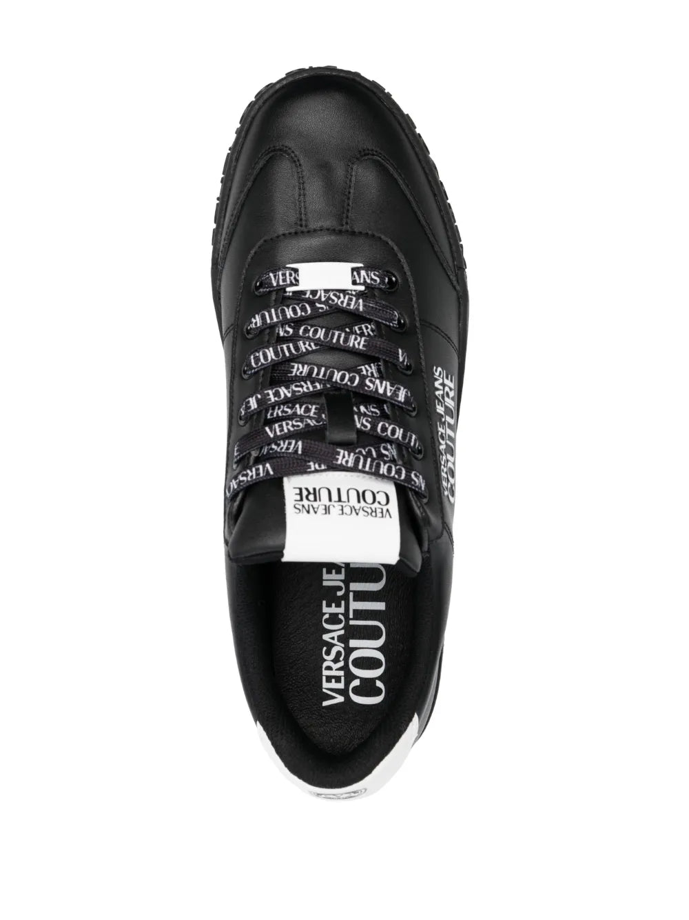 Versace Jeans Couture Logo-Print Low-Top Sneakers
