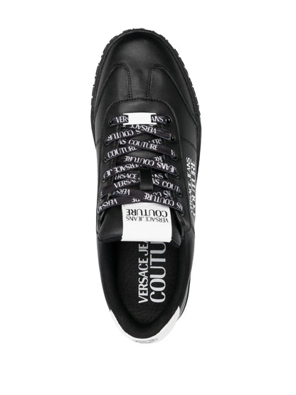 Versace Jeans Couture Logo-Print Low-Top Sneakers
