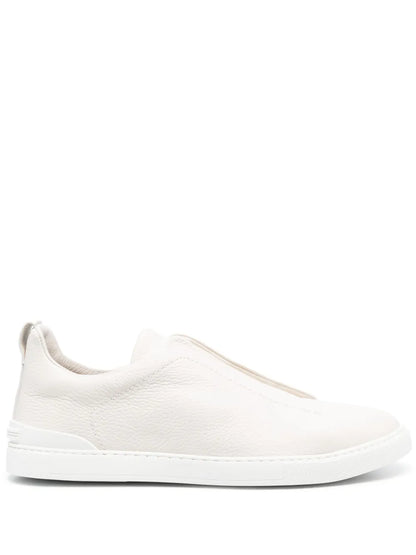 Zegna Triple Stitch Low-Top Sneakers