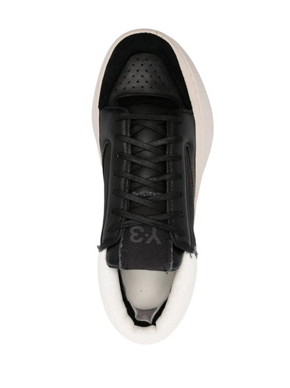 Y-3 Centennial Lo Leather Sneakers