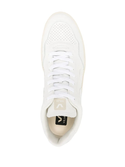 Veja V-90 Leather Sneakers