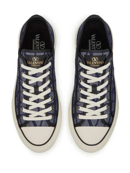 Valentino Garavani Totaloop Toile Iconographe Sneakers