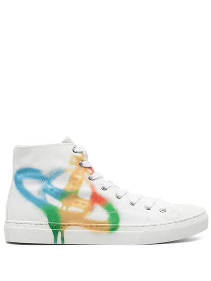 Vivienne Westwood Plimsoll High-Top Sneakers