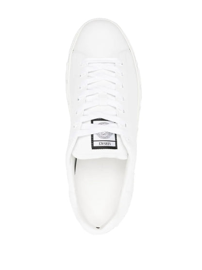 Versace Greca Faux-Leather Sneakers