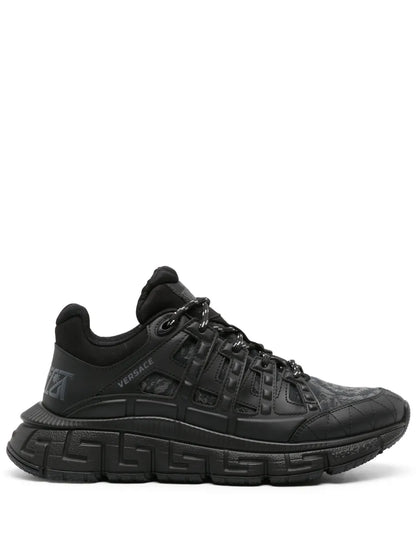 Versace Trigreca Barocco-Jacquard Sneakers