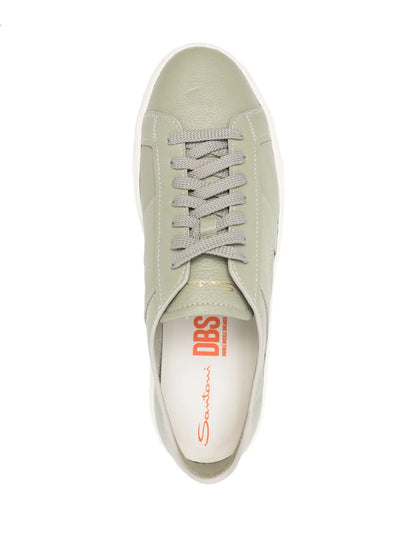 Santoni Dbs Leather Sneakers