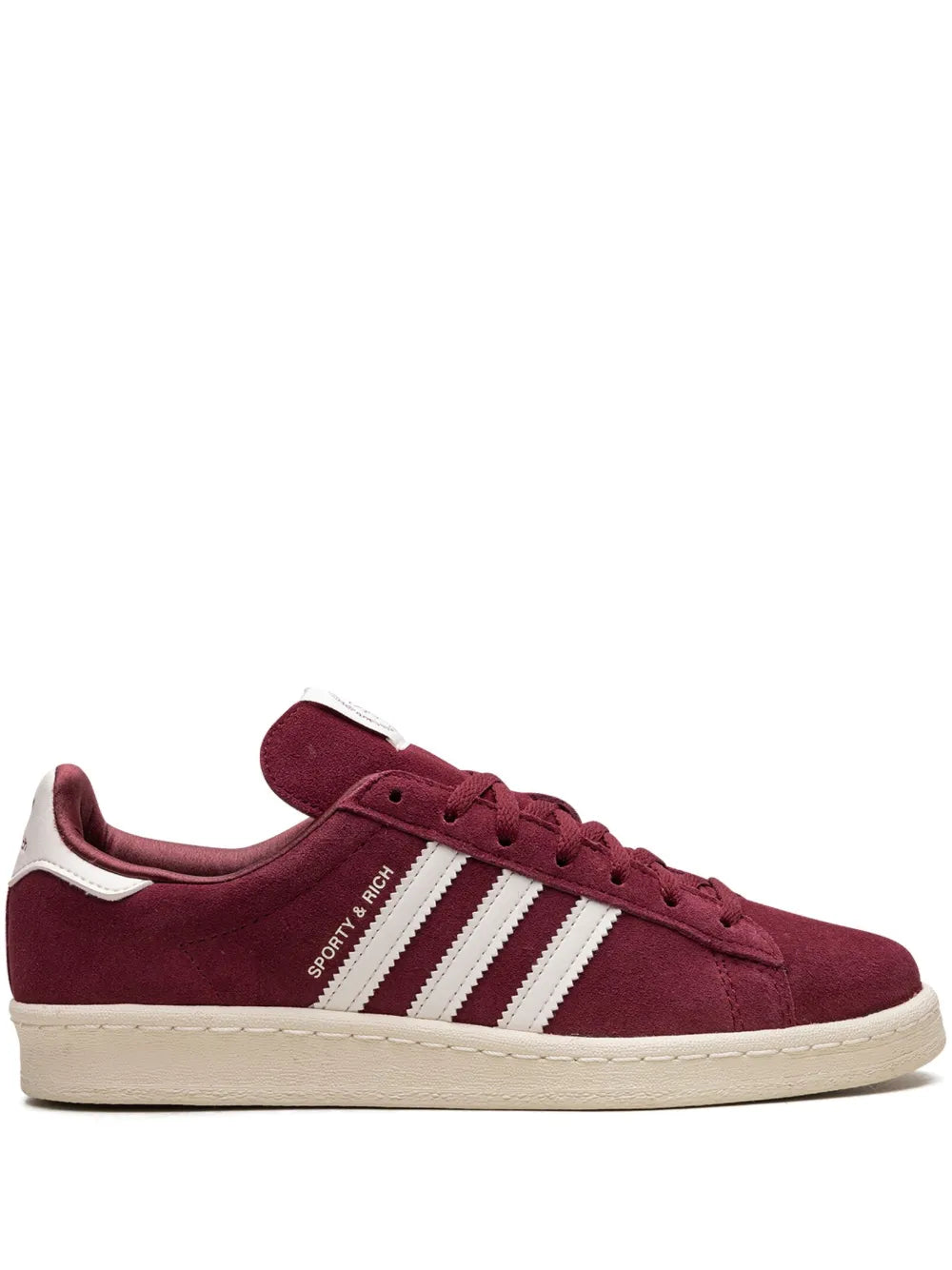 adidas Campus 80S Sporty &amp; Rich - Merlot Cream Sneakers