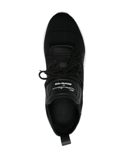 Santoni X Amg Elasticated-Panel Sneakers