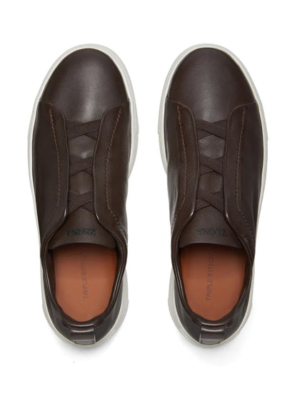 Zegna Triple Stitch Secondskin Sneakers