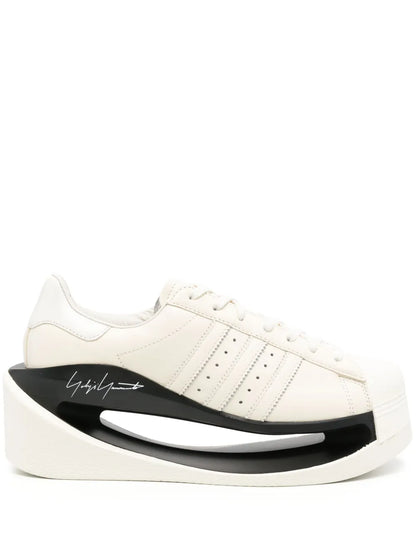 Y-3 Gendo Superstar Leather Sneakers