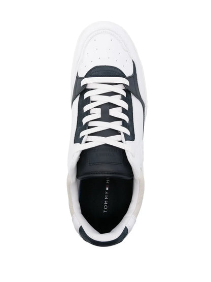 Tommy Hilfiger Th-Embossed Leather Sneakers