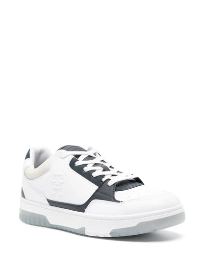 Tommy Hilfiger Th-Embossed Leather Sneakers