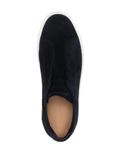 Scarosso Luca Slip-On Suede Sneakers