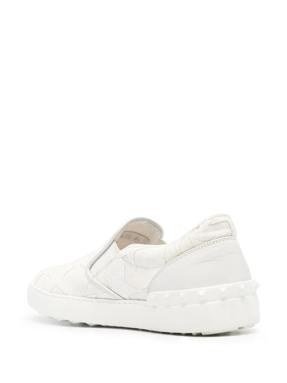 Valentino Garavani Star-Jacquard Canvas Sneakers