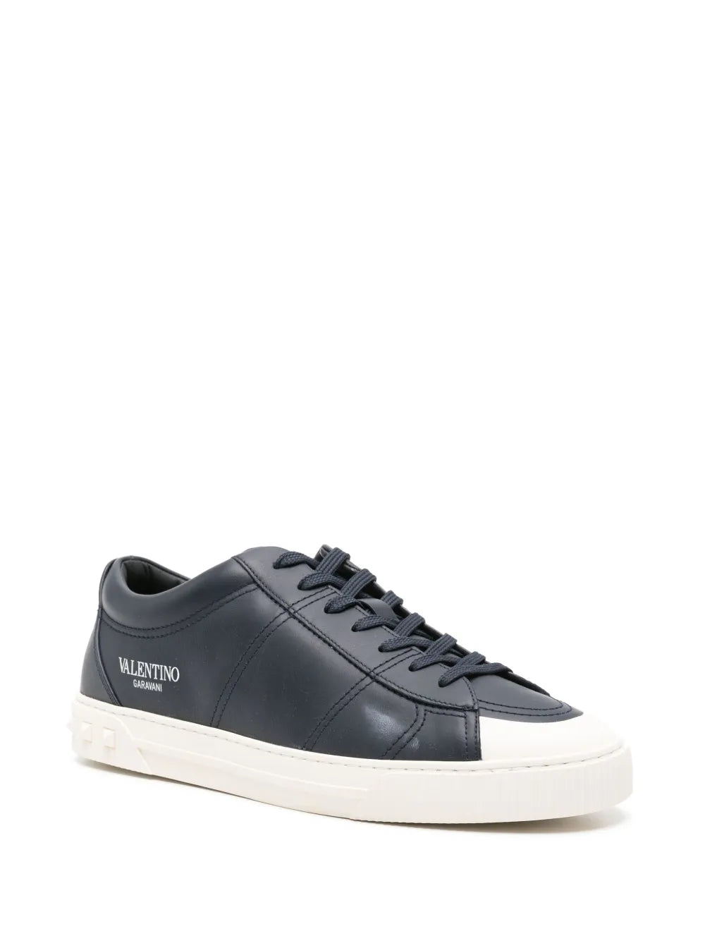 Valentino Garavani Cityplanet Leather Sneakers