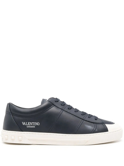 Valentino Garavani Cityplanet Leather Sneakers