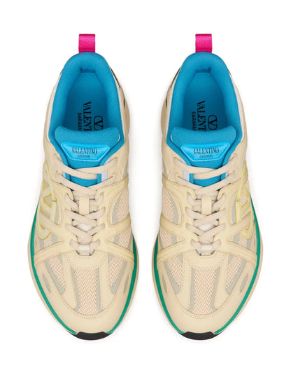Valentino Garavani Vlogo Easyjog Leather Sneakers