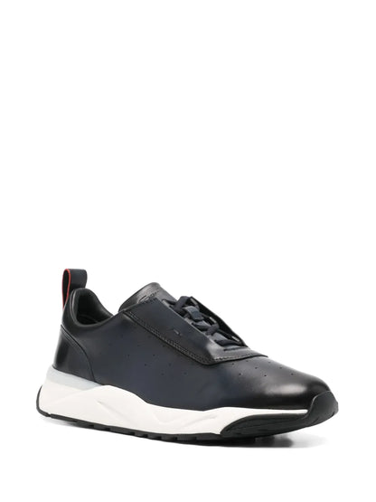 Santoni Leather Sneakers