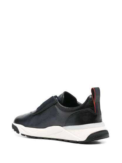 Santoni Leather Sneakers