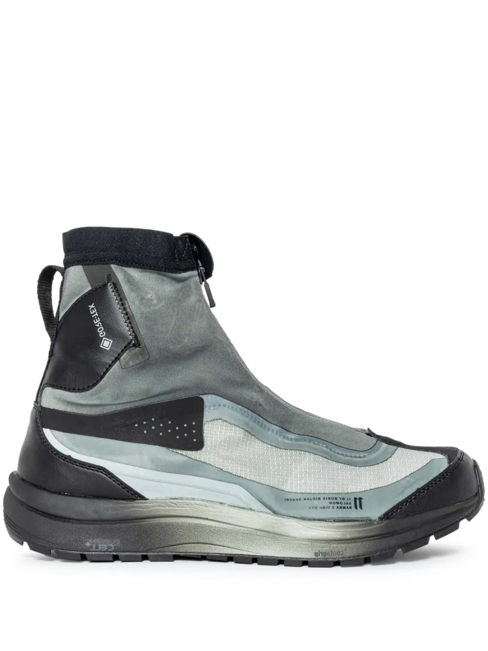 11 By Boris Bidjan Saberi Zip-Up Hi-Top Sneakers