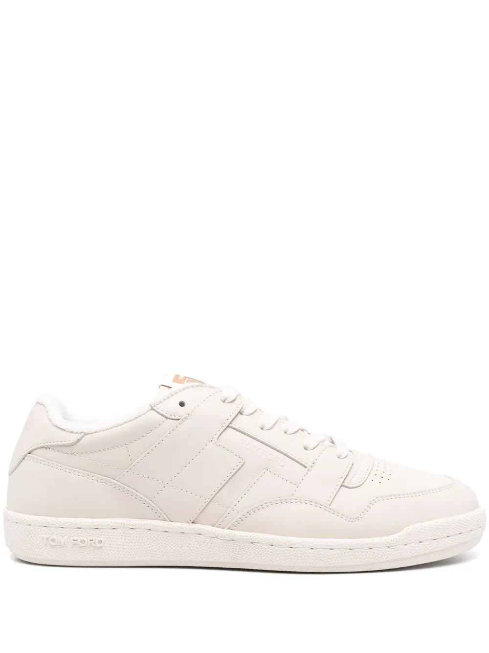 Tom Ford Logo-Debossed Leather Sneakers