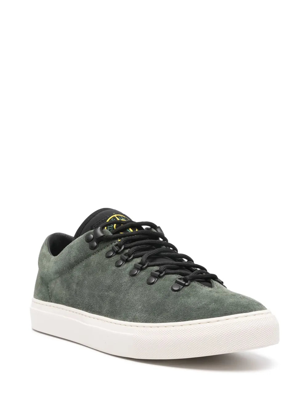 Stone Island Compass-Motif Sneakers