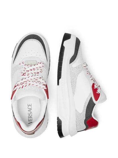 Versace Odissea Leather Sneakers