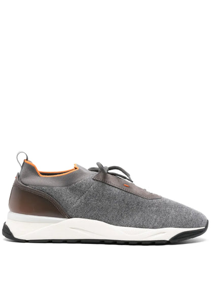 Santoni Knitted Sneakers