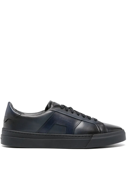 Santoni Logo-Debossed Sneakers