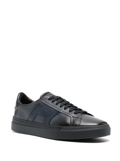 Santoni Logo-Debossed Sneakers