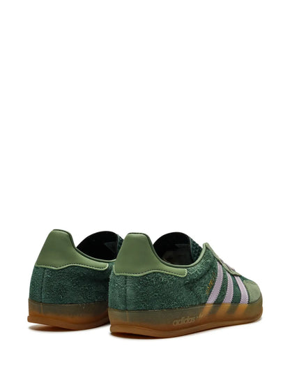 adidas Gazelle Indoor Mineral Green/ Silver Sneakers