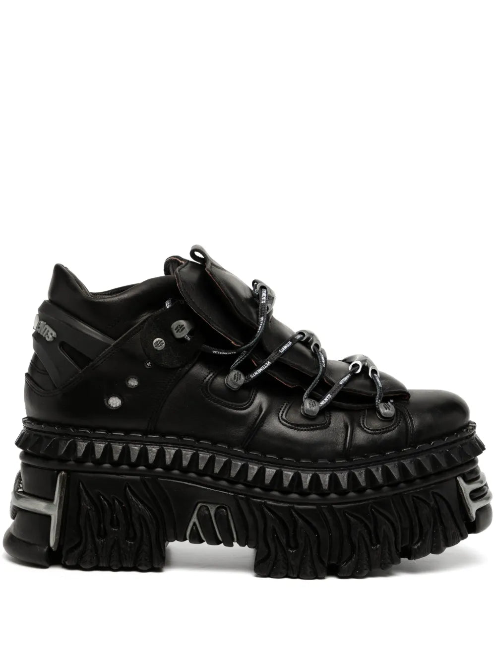 Vetements X New Rock Leather Sneakers