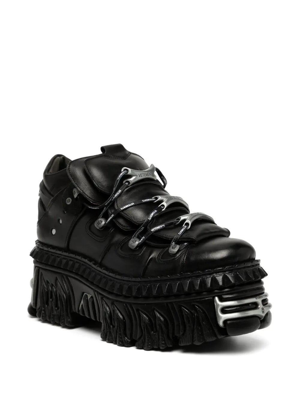 Vetements X New Rock Leather Sneakers