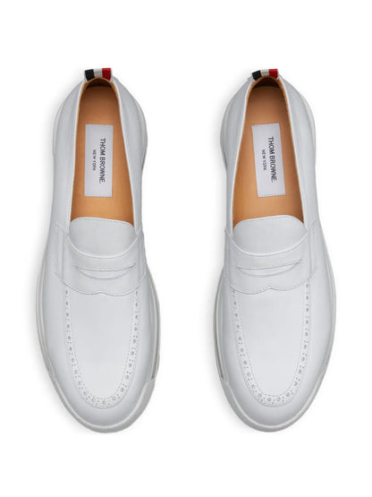 Thom Browne Leather Loafer Sneakers