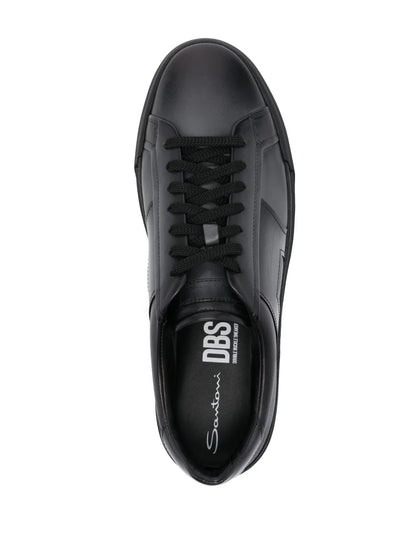Santoni Double Buckle Sneakers