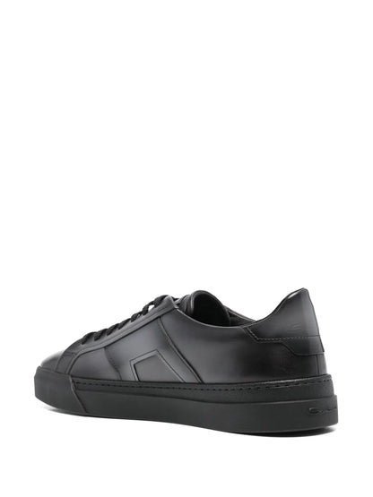 Santoni Double Buckle Sneakers