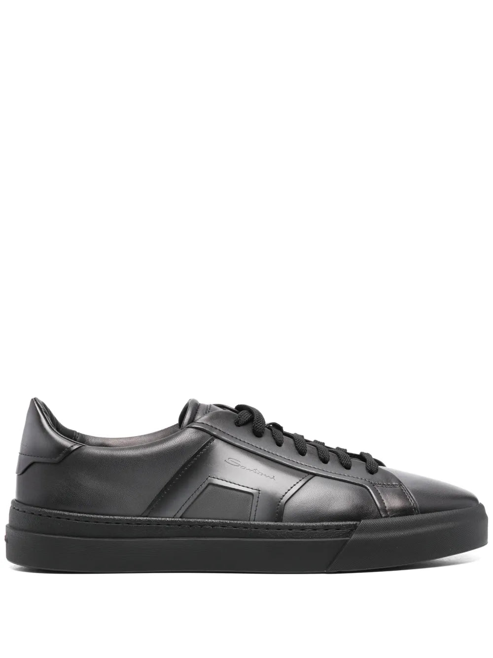 Santoni Double Buckle Sneakers