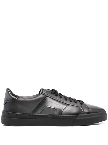 Santoni Double Buckle Sneakers