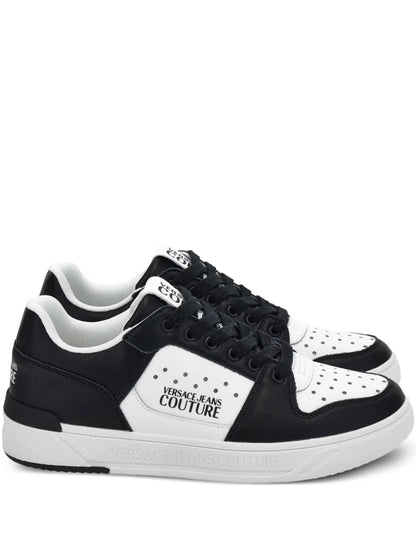 Versace Jeans Couture Perforated Panelled Sneakers