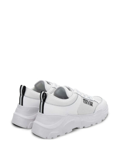 Versace Jeans Couture Mesh-Panelled Sneakers