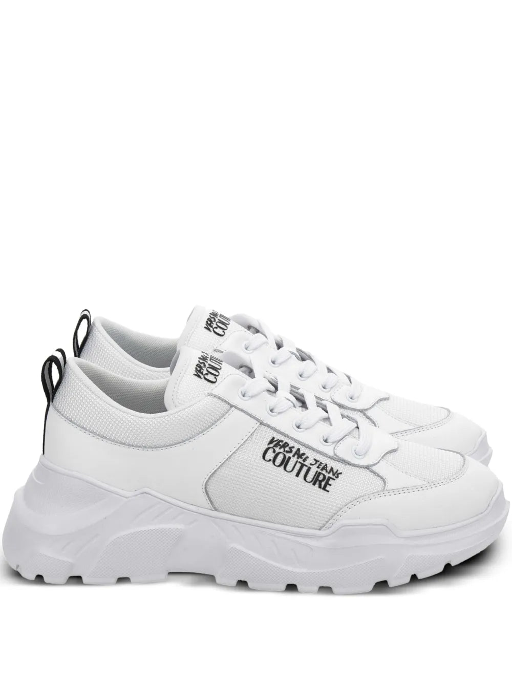 Versace Jeans Couture Mesh-Panelled Sneakers