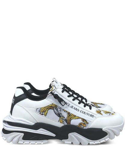 Versace Jeans Couture Barocco-Print Sneakers