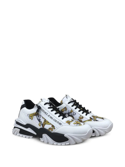 Versace Jeans Couture Barocco-Print Sneakers