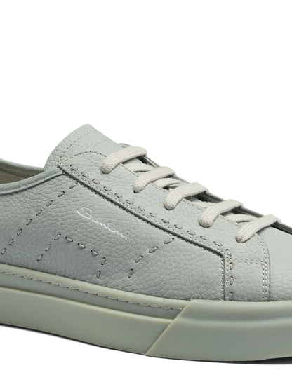 Santoni Double Buckle Sneakers