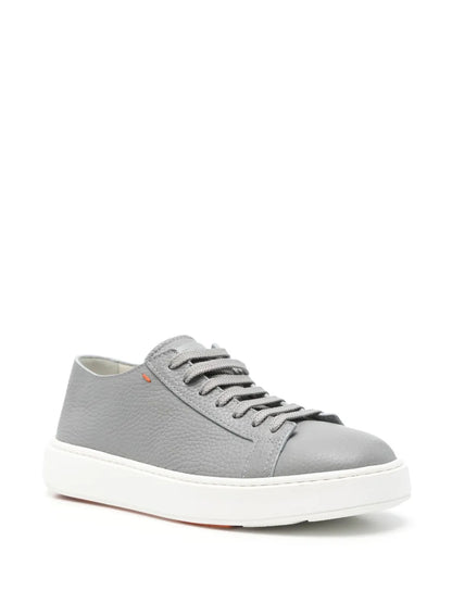 Santoni Leather Sneakers