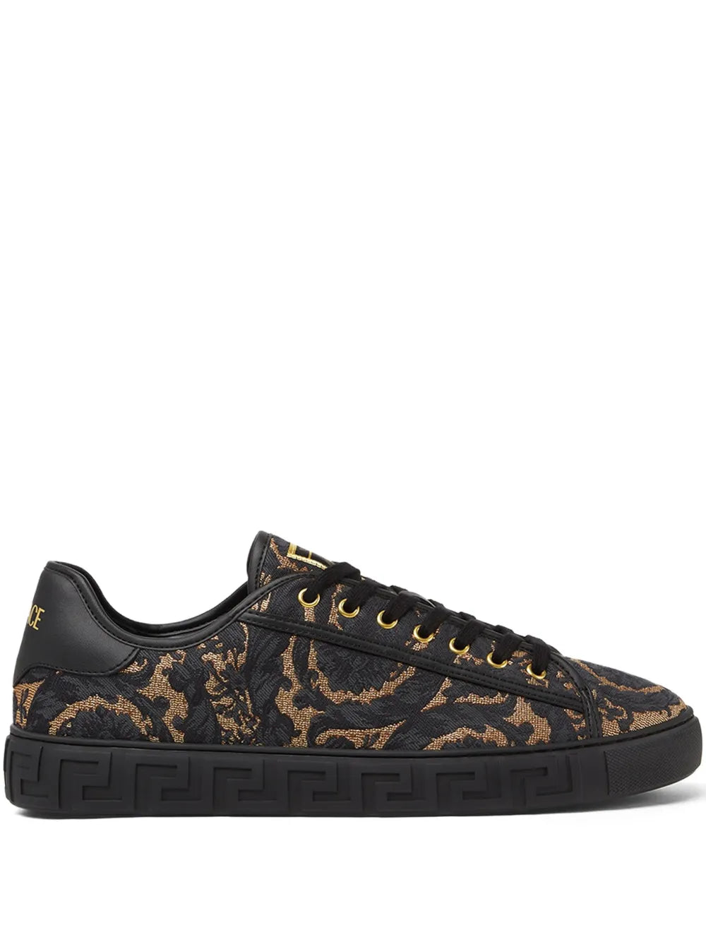 Versace Barocco Jacquard Greca Sneakers